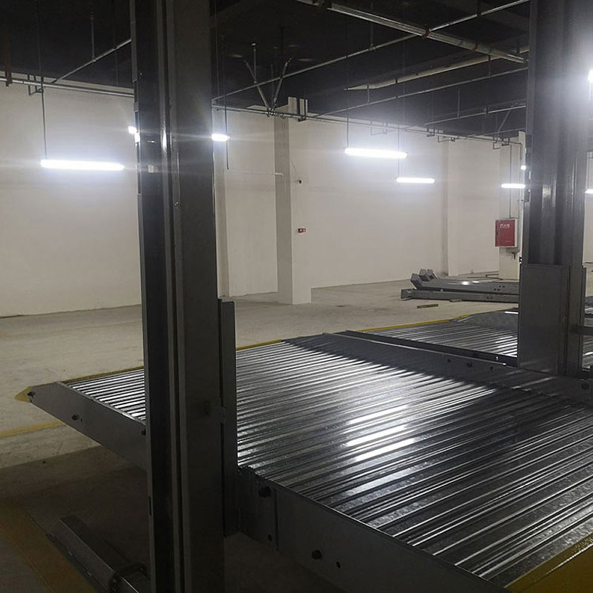 萬州簡易升降機械停車庫拆除