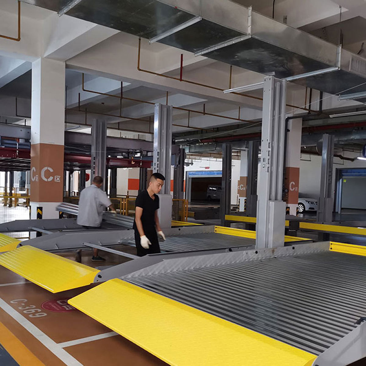 萬州地下室機械停車位改造