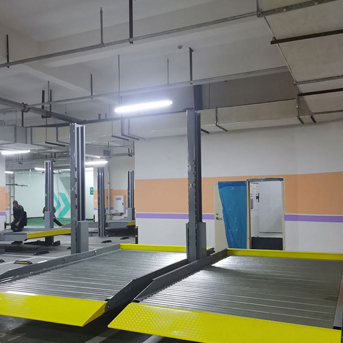 簡易式停車立體車庫過規劃