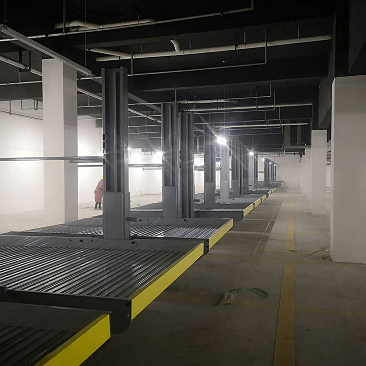 萬州升降式停車立體車庫改造