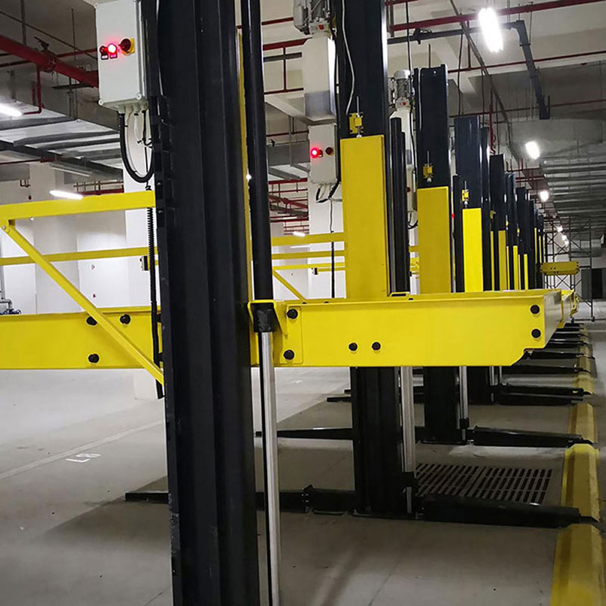 永善立體車庫連續出入庫可實現同時存取車