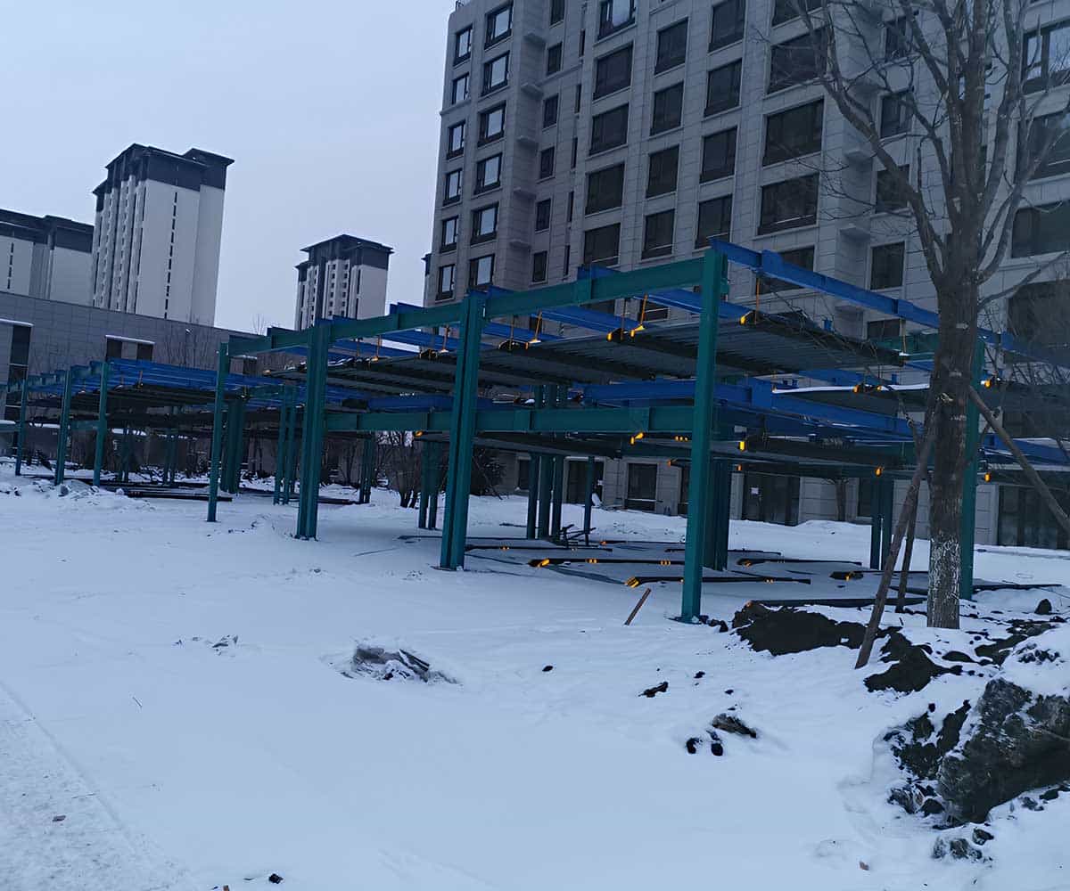 萬州升降橫移機械車庫的防火設計